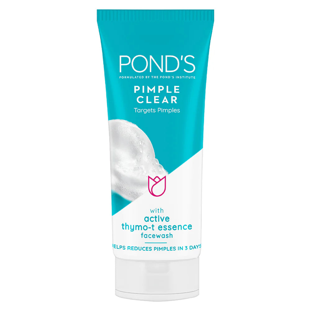 POND'S Pimple Clear Face Wash, Clears Pimple in 3 Days, (100gm)