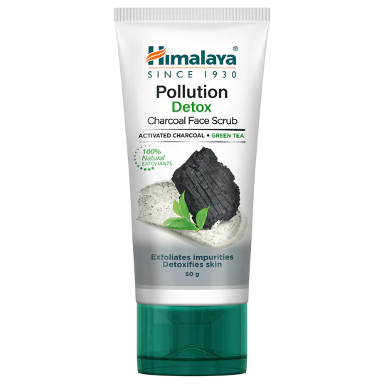 Himalaya Pollution Detox Charcoal Face Scrub 100ml
