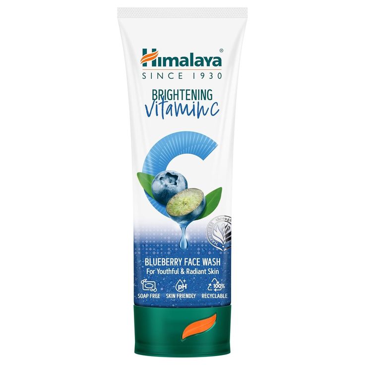 Himalaya Brightening Vitamin C Blueberry Face Wash